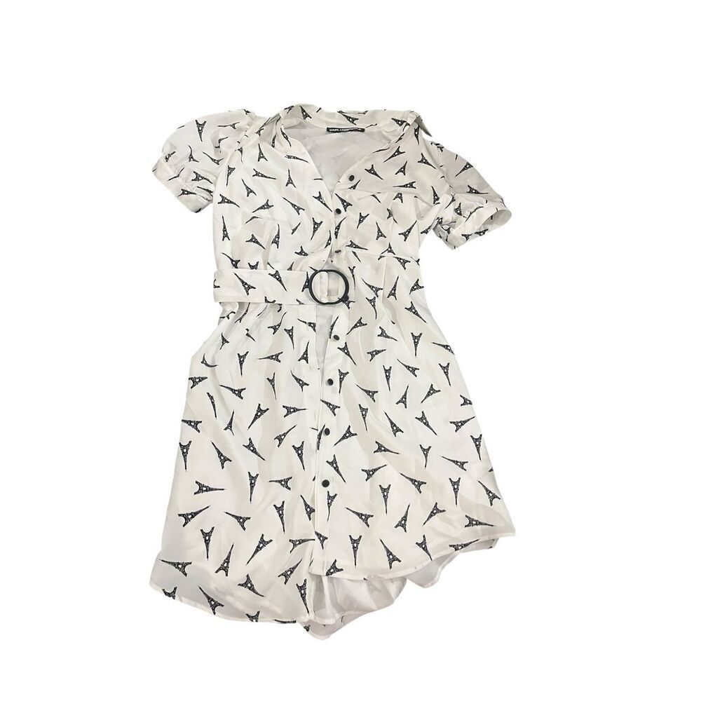 Karl Lagerfeld Eiffel Tower Dress size small new with tags